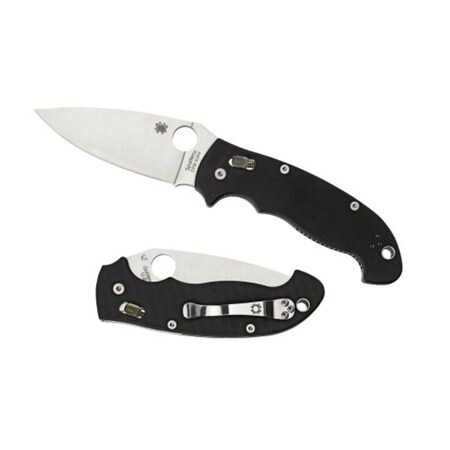 Spyderco Spyderco Manix 2 XL Folder 3.88 in Black Plain Black G-10 C95GPBBK2